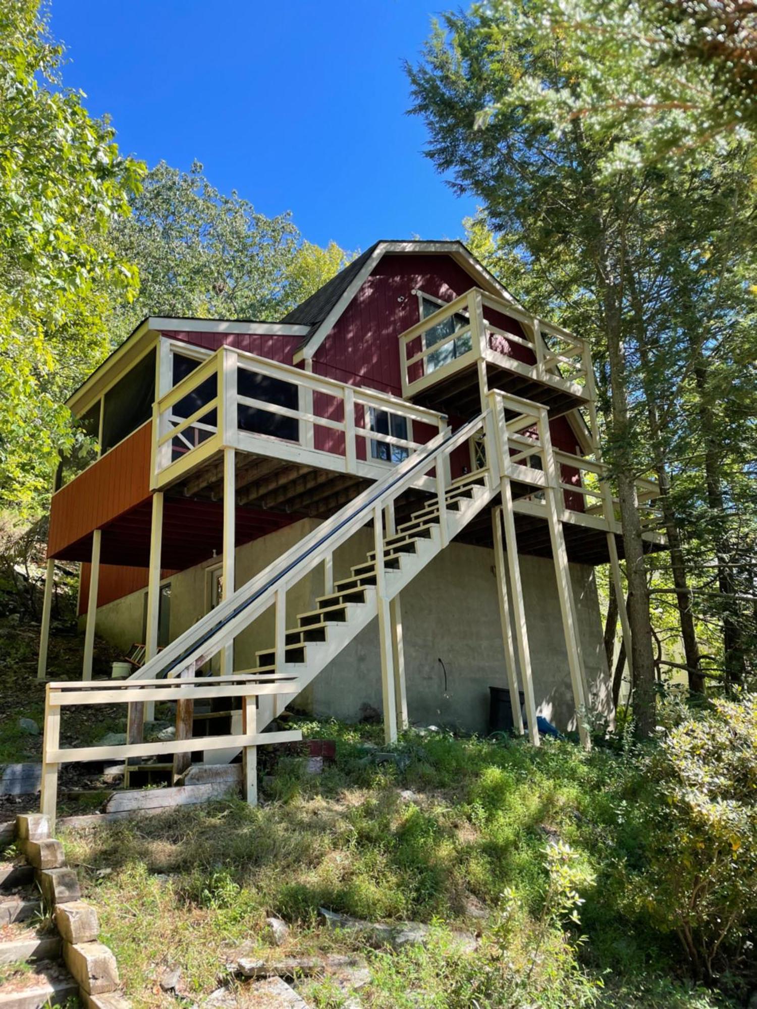 Saw Creek Cabin - Regent Hilltop Бушкілл Екстер'єр фото