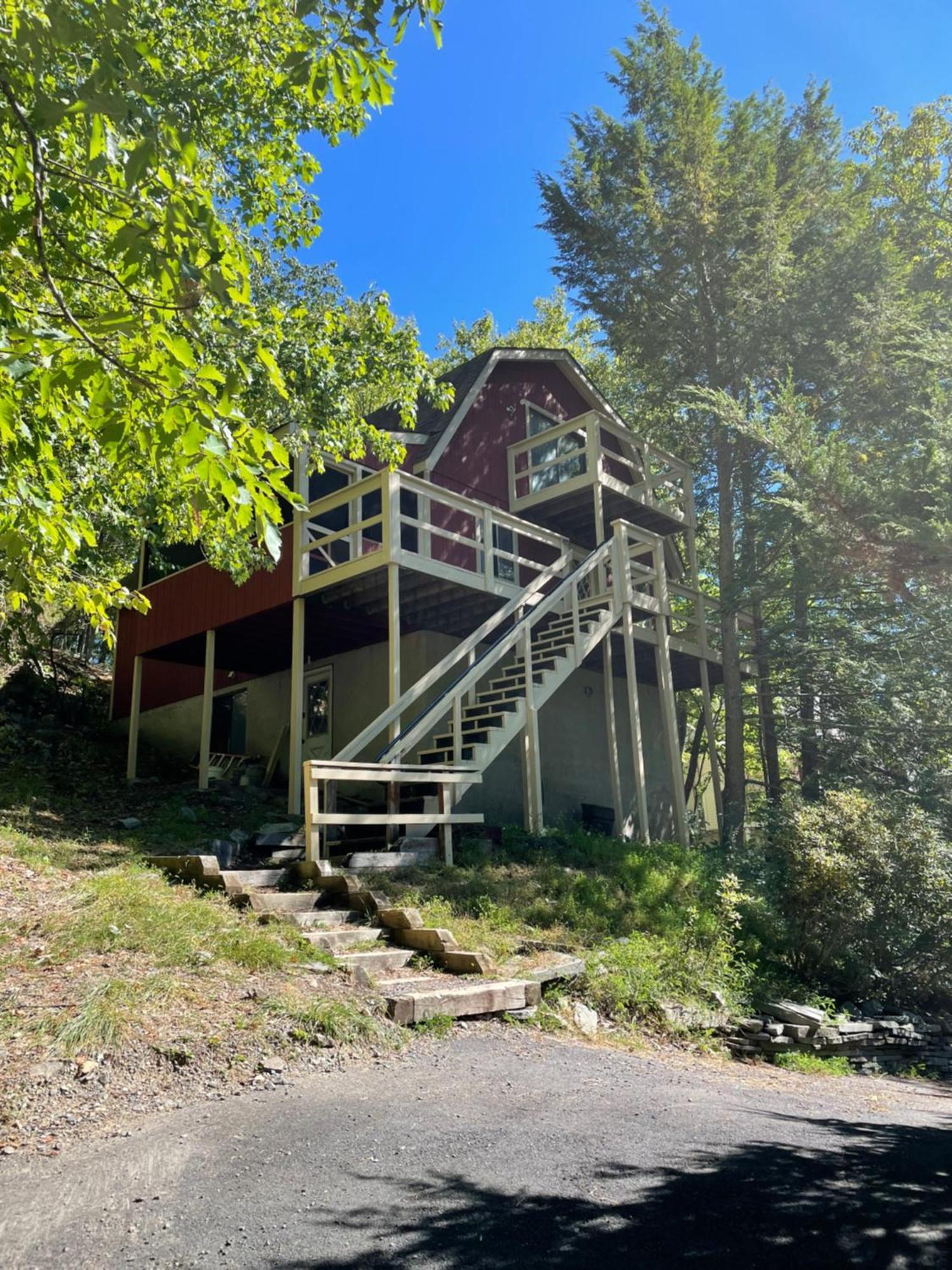 Saw Creek Cabin - Regent Hilltop Бушкілл Екстер'єр фото